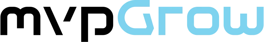 mvpGrow fintech marketing agency logo